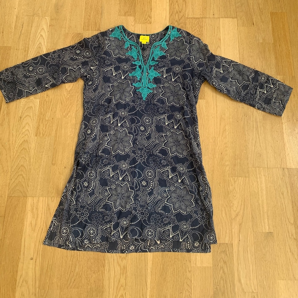 Roller Rabbit cotton tunic/coverup, size XS